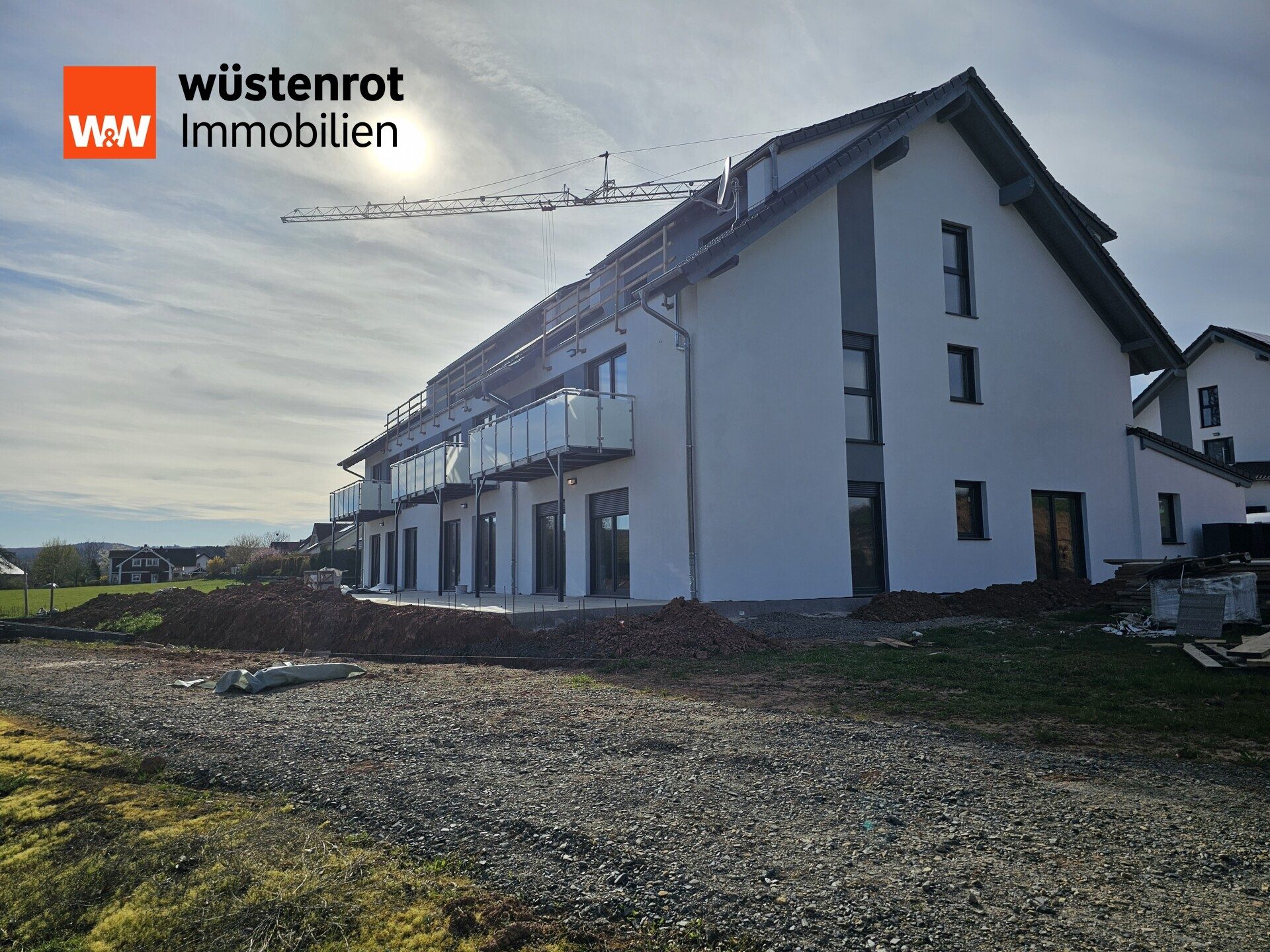 Immobilienangebot - Lahntal / Sterzhausen - Alle - Moderne 3-Zimmerwohnung mit Komfort und Balkon in Lahntal-Sterzhausen