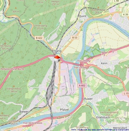 Immobilienangebot - Trier / Ehrang - Alle - Doppelhaushälfte in Trier-Ehrang mit großzügigem Grundstück und optimaler Anbindung