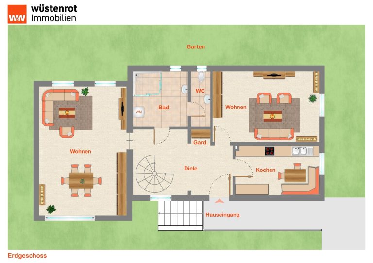 Immobilienangebot - Trittenheim - Alle - Geräumiges, modernisiertes Einfamilienhaus mit Garten zur Miete in Trittenheim!