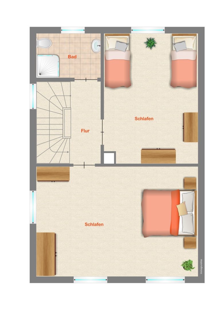Immobilienangebot - Bühl - Alle - CHARMANTE DOPPELHAUSHÄLFTE IN BÜHL: Gemütliche Aufteilung, Garten und Schopf in bevorzugter Wohnlage