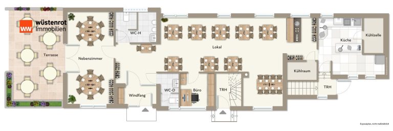 Immobilienangebot - Uttenweiler / Ahlen - Alle - Gaststätte mit Pächterwohnung– verkehrsgünstige Lage an der B312!