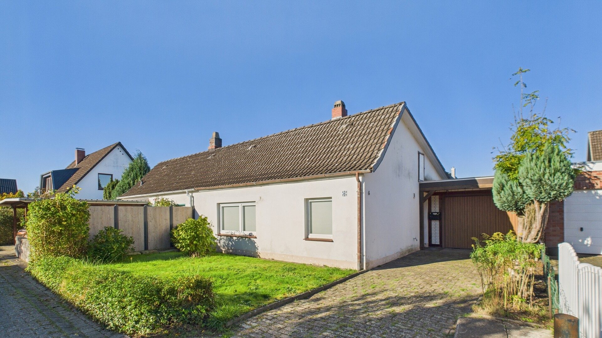 Immobilienangebot - Buxtehude - Alle - VERKAUFT: Mit 3D: Charmantes Einfamilienhaus in Buxtehude | modernisiert | zentrale Lage | ideal für Paare & kleine Familien