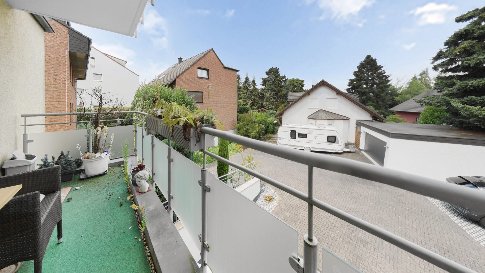 Immobilienangebot - Pulheim - Alle - Mit 3D Rundgang: Ideal für Paare! Moderne 2-Zimmer-Wohnung mit Balkon im Herzen von Pulheim