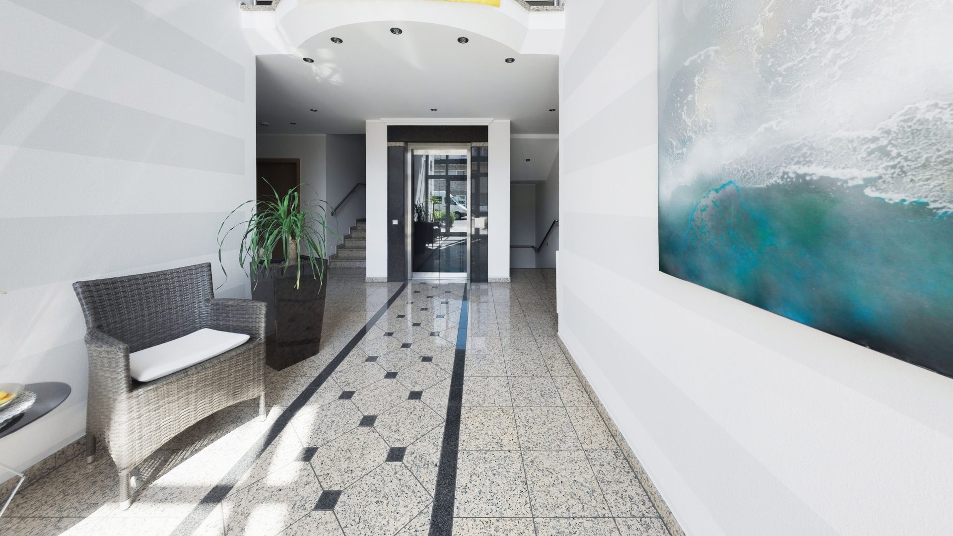 Immobilienangebot - Pulheim - Alle - Mit 3D Rundgang: Ideal für Paare! Moderne 2-Zimmer-Wohnung mit Balkon im Herzen von Pulheim
