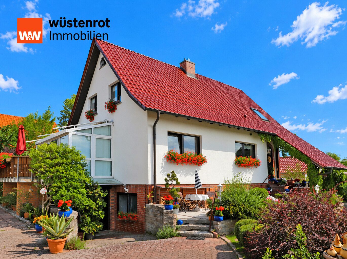 Immobilienangebot - Ahlbeck - Alle - SELBST WOHNEN + VERMIETEN: EINFAMILIENHAUS + ZWEI FERIENHÄUSER + FERIENWOHNUNG + GROSSES GRUNDSTÜCK