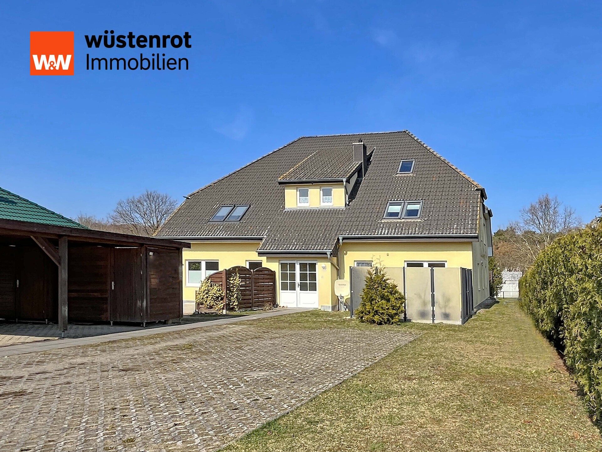 Immobilienangebot - Zempin - Alle - SPAREN DURCH SELBERMACHEN: EIGENTUMSWOHNUNG MIT ZWEI BALKONEN OHNE INNENAUSBAU