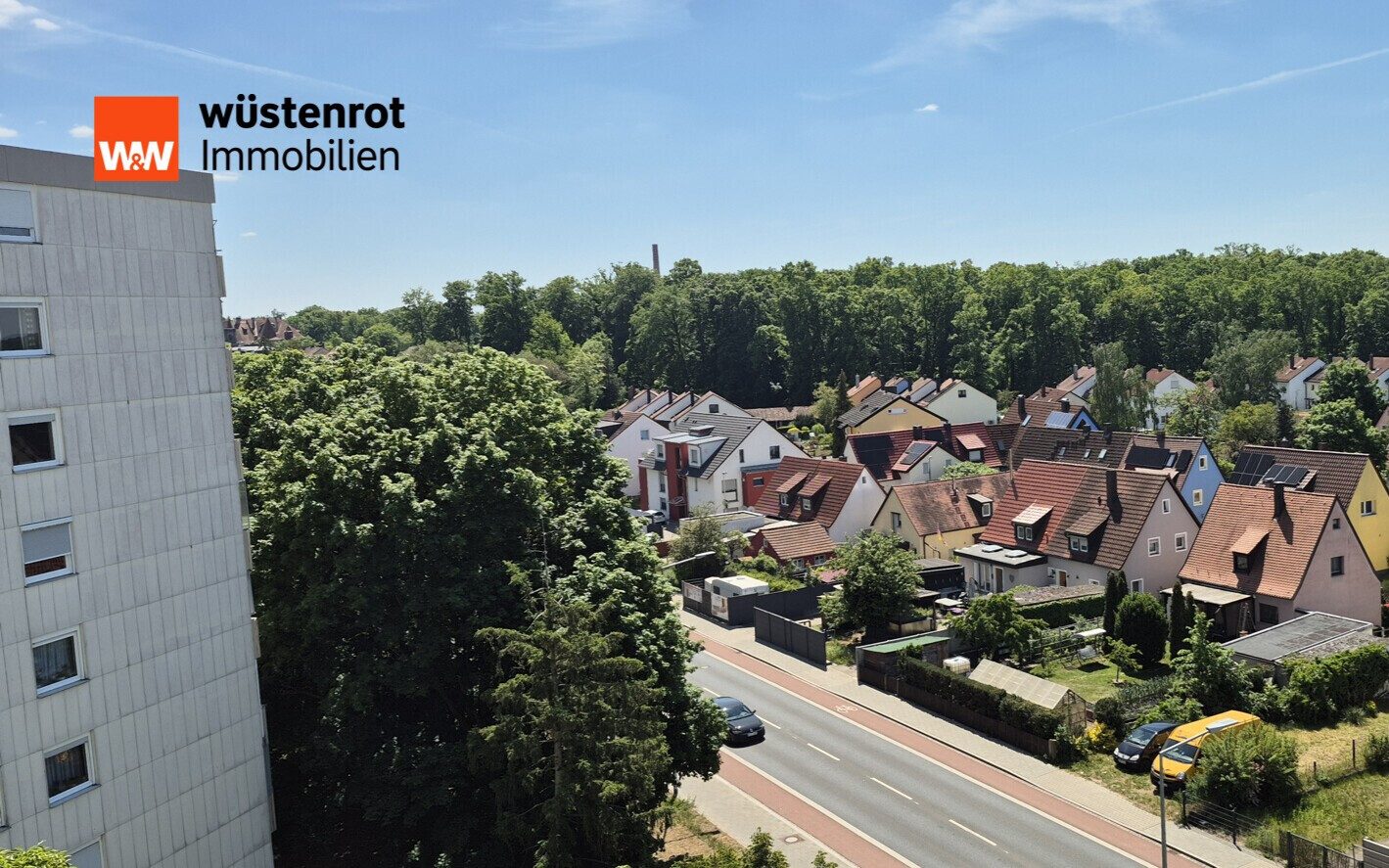Immobilienangebot - Nürnberg - Alle - Charmante 1- Zimmer- Wohnung mit Weitblick !