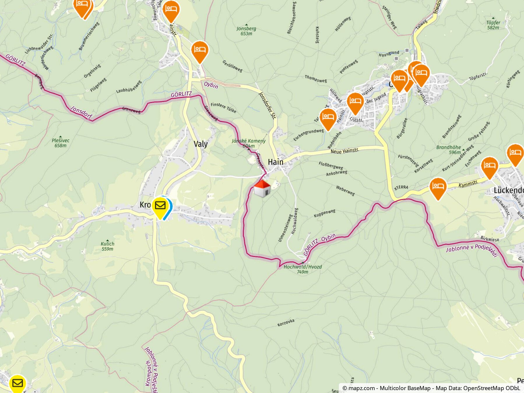 Immobilienangebot - Oybin / Hain - Alle - Seltene Gelegenheit in Oybin: MFH mit Ferienvermietung & stabilem Mietertrag