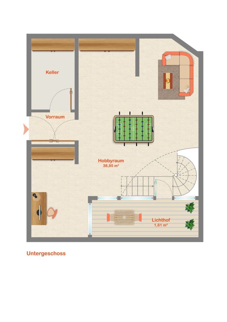 Immobilienangebot - Neuendettelsau - Alle - Sehr ruhige 2-Zi-ETW mit Garten in Neuendettelsau!
