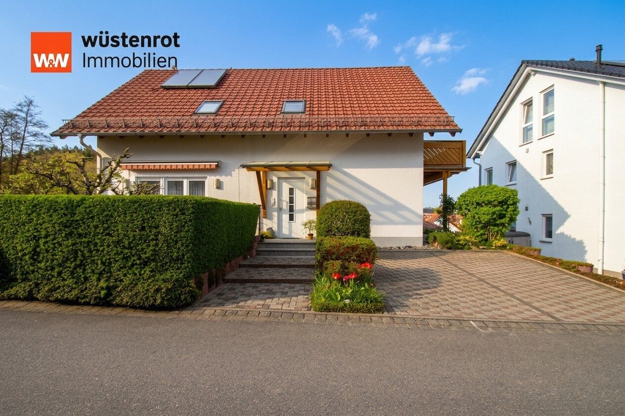Immobilienangebot - Rimbach - Alle - Gepflegtes Einfamilienhaus mit Einliegerwohnung, Sauna und schönem Garten in Rimbach