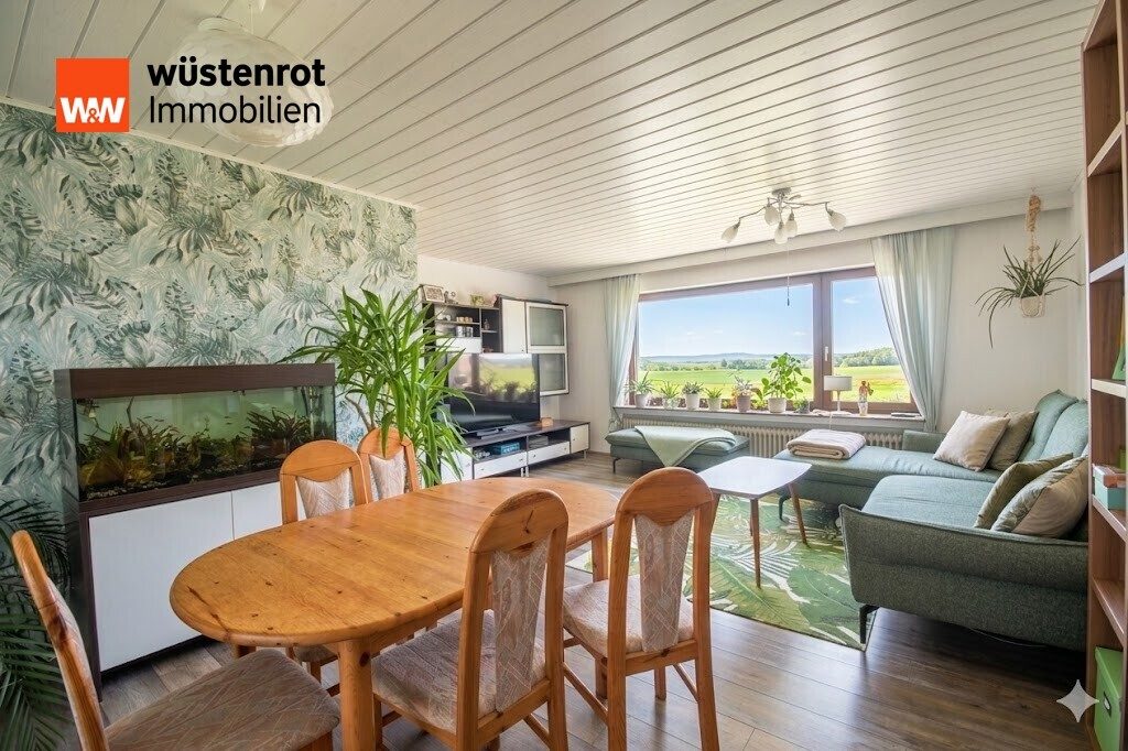 Immobilienangebot - Fulda / Maberzell - Alle - Vollwertiges Wohnen mit Privatsphäre: Großzügiges Hinterhaus mit eigenem Garten in Fulda-Maberzell