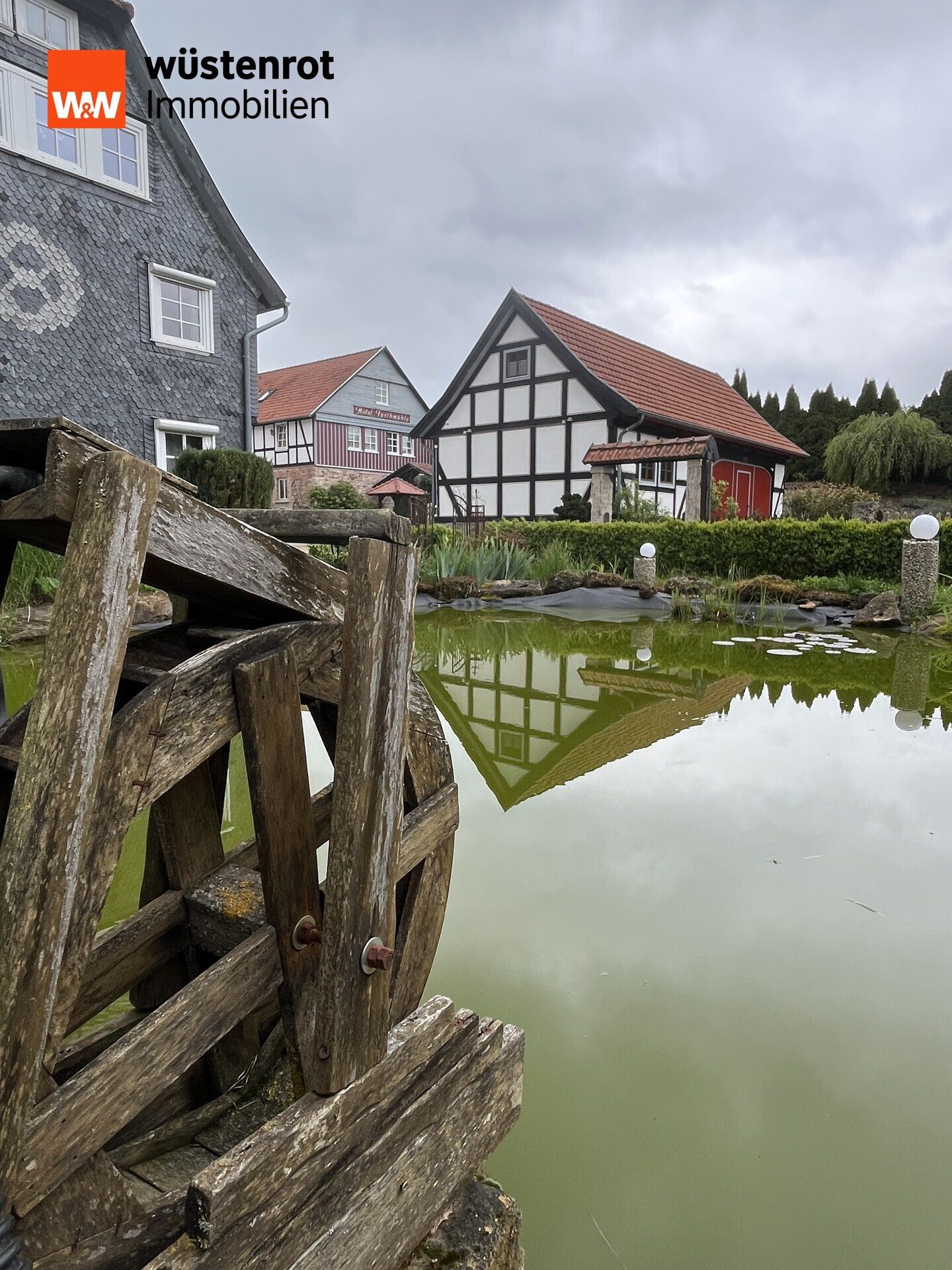 Immobilienangebot - Mühlhausen/Thüringen - Alle - Außergewöhnlicher Landgasthof - alte Mühle
Hotel, Eventlocation, Wohnimmobilien &  30.000 m² Grdstk.