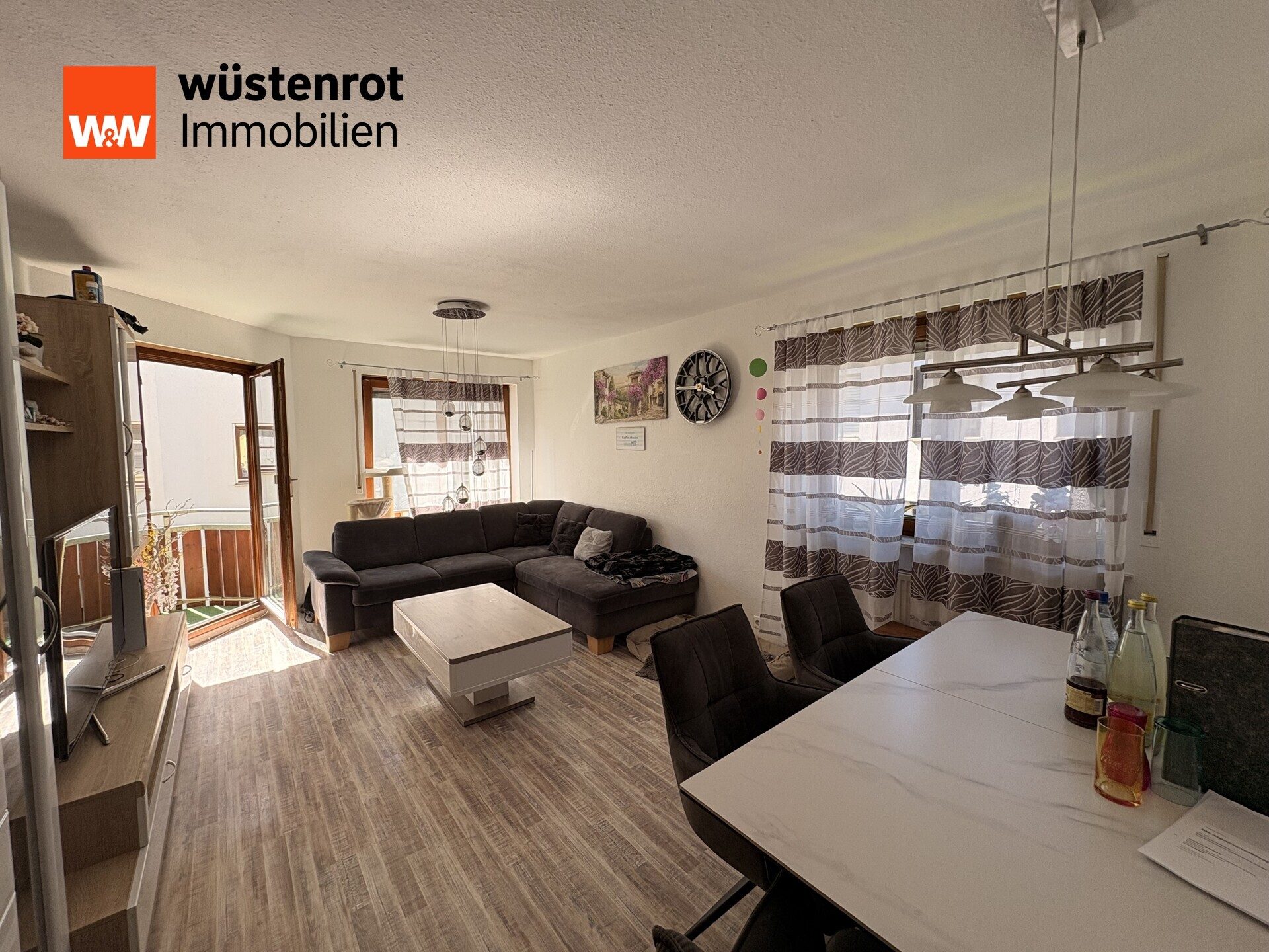 Immobilienangebot - Heimsheim - Alle - Moderne 3-Zimmer-Wohnung mit Balkon zum Wohlfühlen