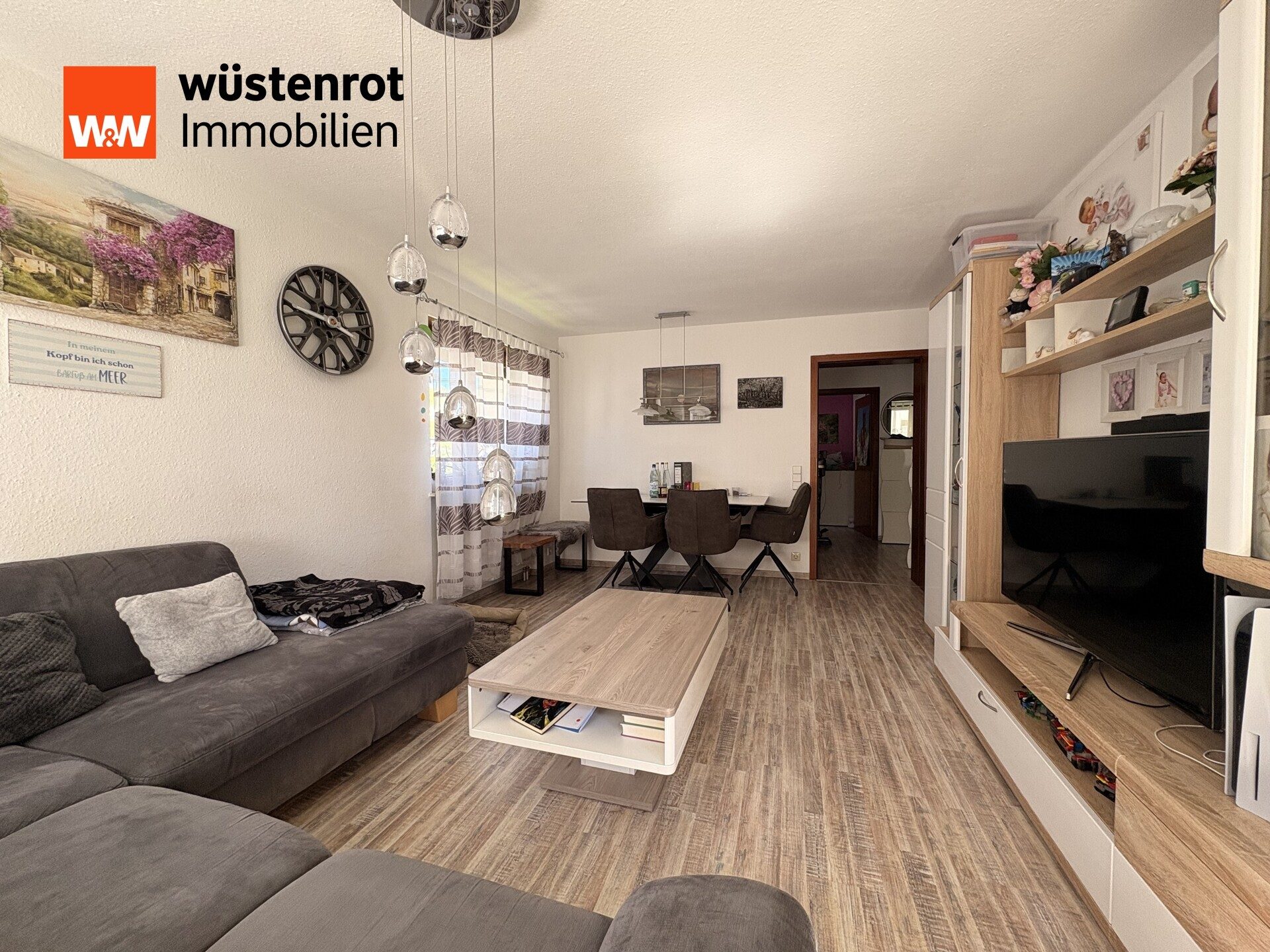 Immobilienangebot - Heimsheim - Alle - Moderne 3-Zimmer-Wohnung mit Balkon zum Wohlfühlen