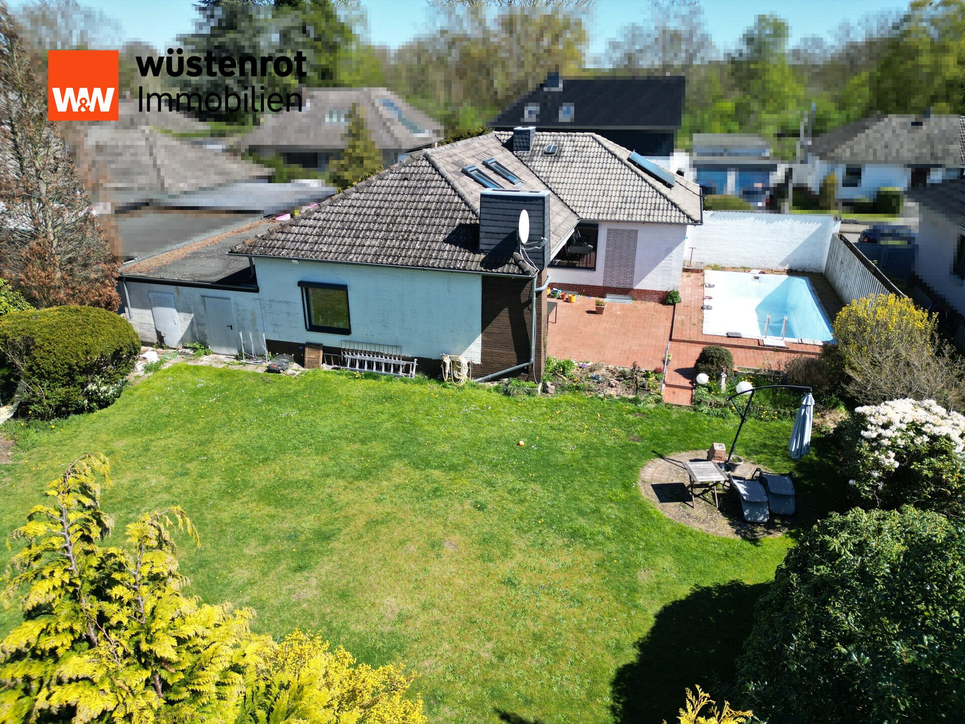 Immobilienangebot - Wedemark - Alle - Natur, Ruhe & Familie – Einfamilienhaus mit Pool und großem Grundstück