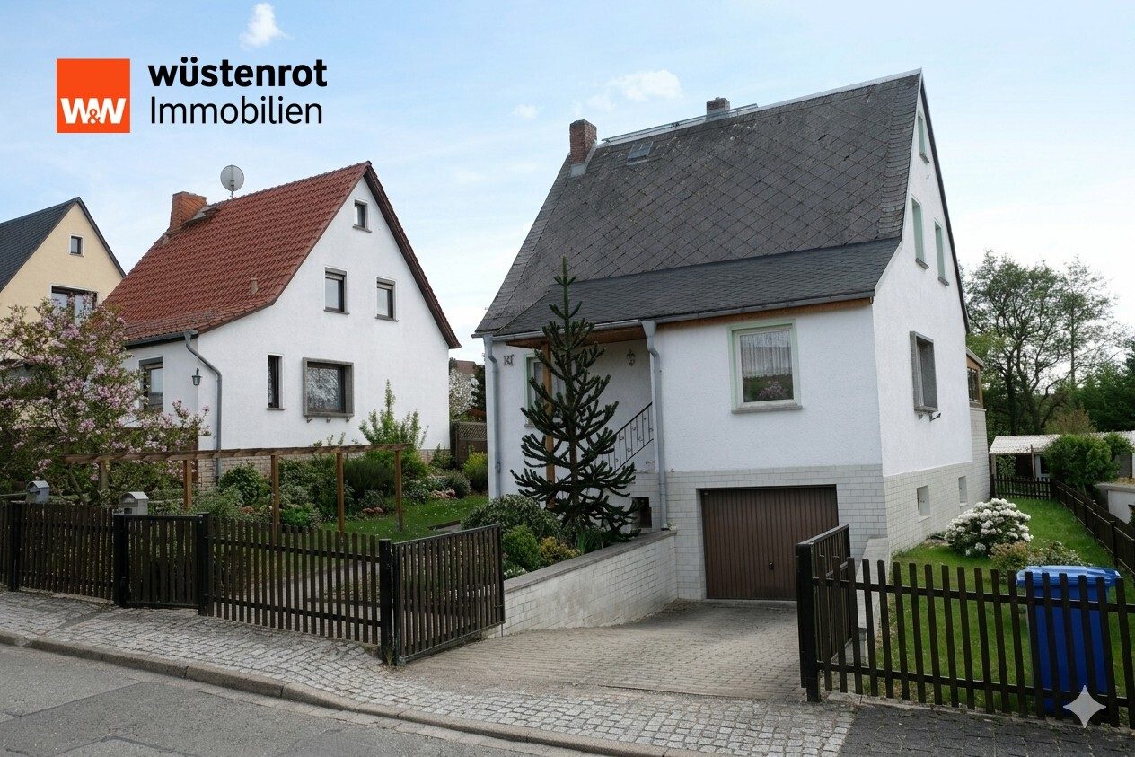 Immobilienangebot - Zwickau / Pöhlau - Alle - Charmantes EFH mit Wintergarten, Kamin & großem Grundstück – viel Potenzial