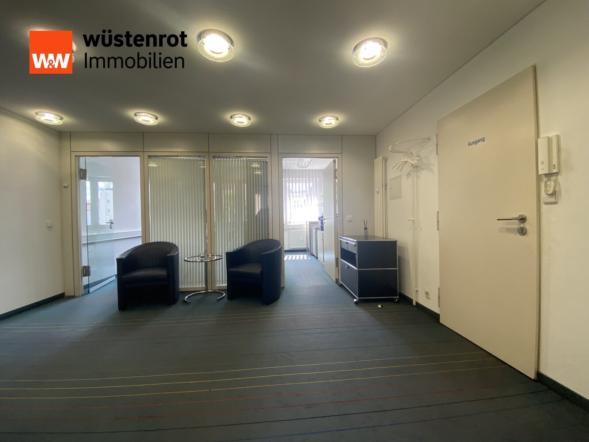 Immobilienangebot - Münster - Alle - Zentrale 110 m² möblierte Bürofläche mit Aufzug in gefragter Lage mit neuer Fußgängerzone bis 2028!