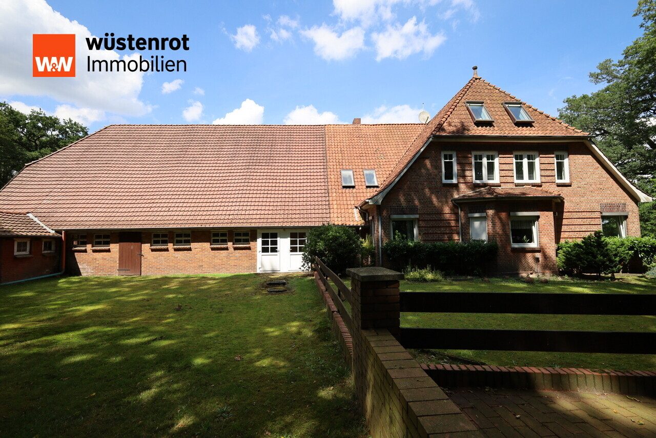 Immobilienangebot - Sulingen - Alle - Großer Resthof mit ehemaligen Stallungen, Nebengebäude und Wiese in Groß Lessen zu verkaufen