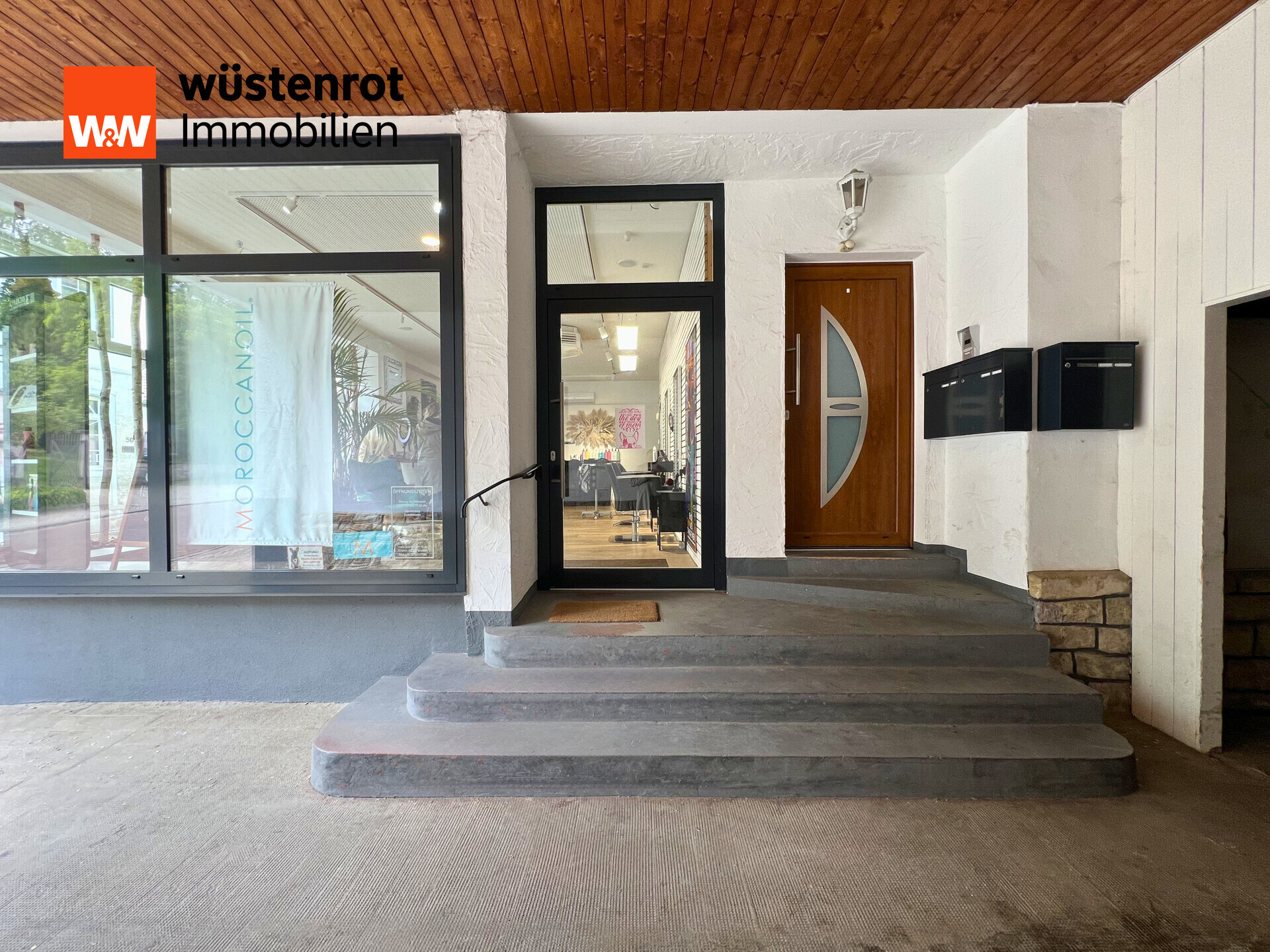 Immobilienangebot - Wörrstadt - Alle - MFH in Wörrstadt: 2 Wohnungen und Gewerbe (Friseursalon) – solide Kapitalanlage