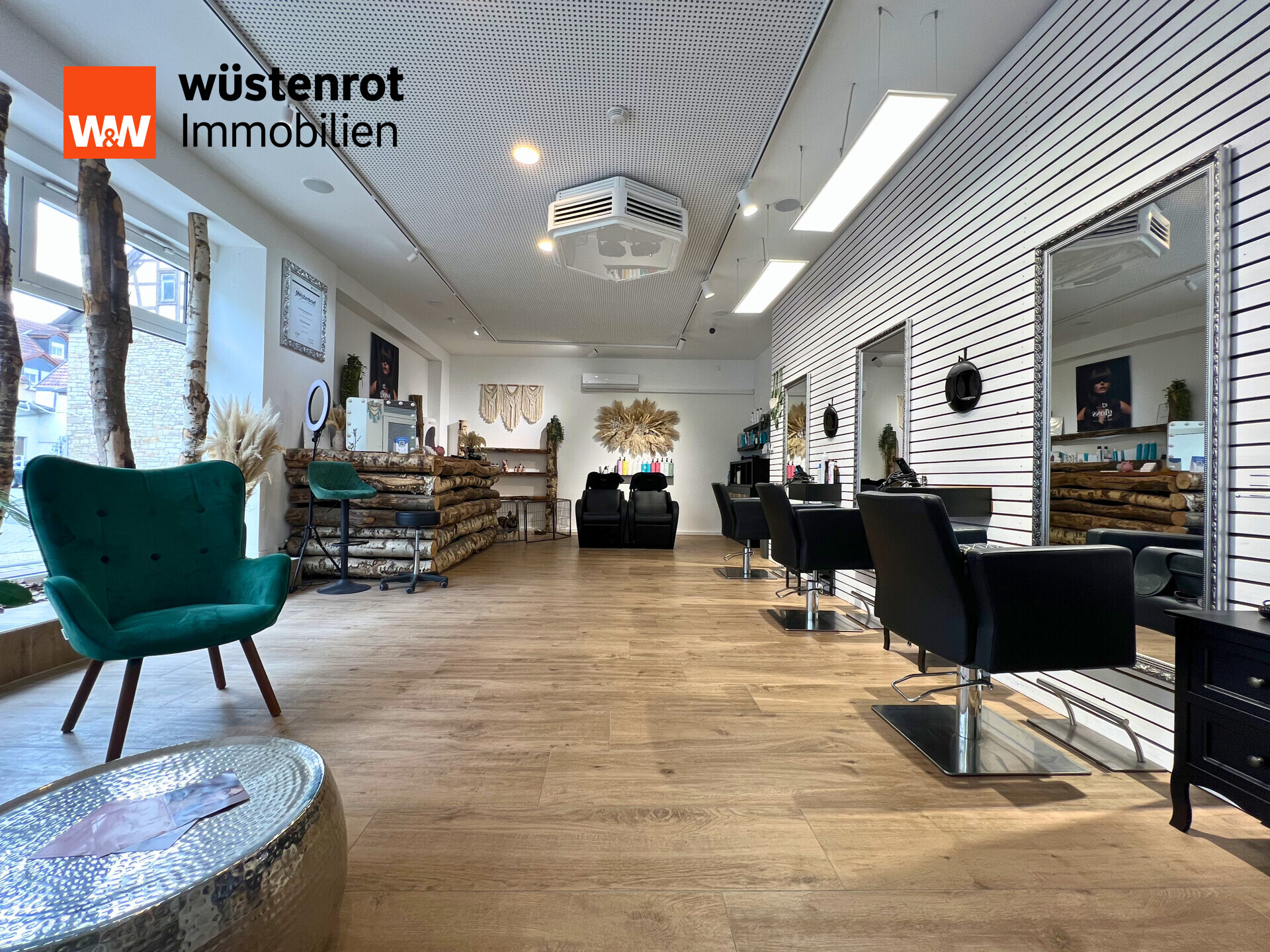 Immobilienangebot - Wörrstadt - Alle - MFH in Wörrstadt: 2 Wohnungen und Gewerbe (Friseursalon) – solide Kapitalanlage
