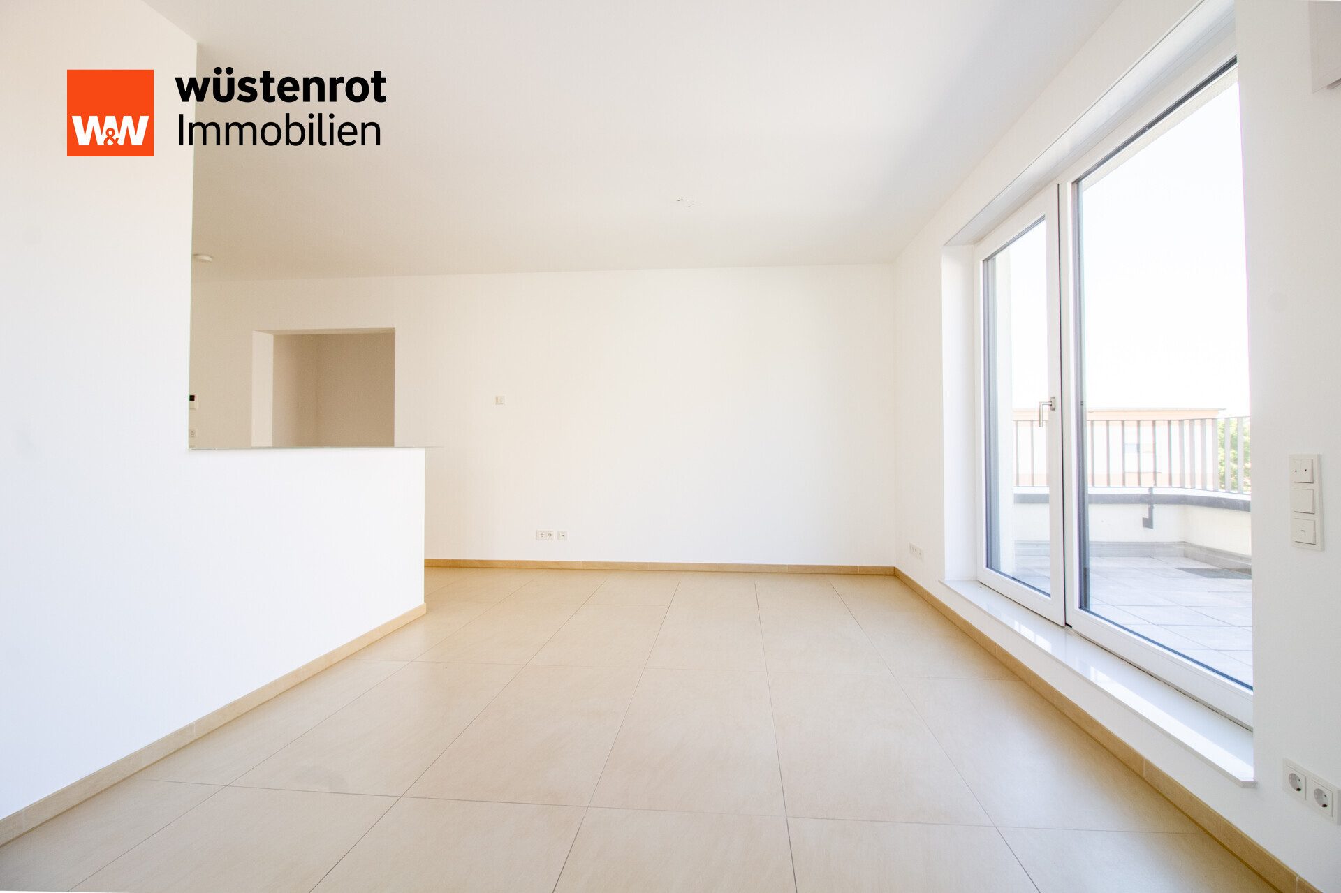 Immobilienangebot - Heppenheim (Bergstraße) - Alle - Moderne 2-Zimmer-Wohnung mit XXL-Dachterrasse in zentraler Lage von Heppenheim