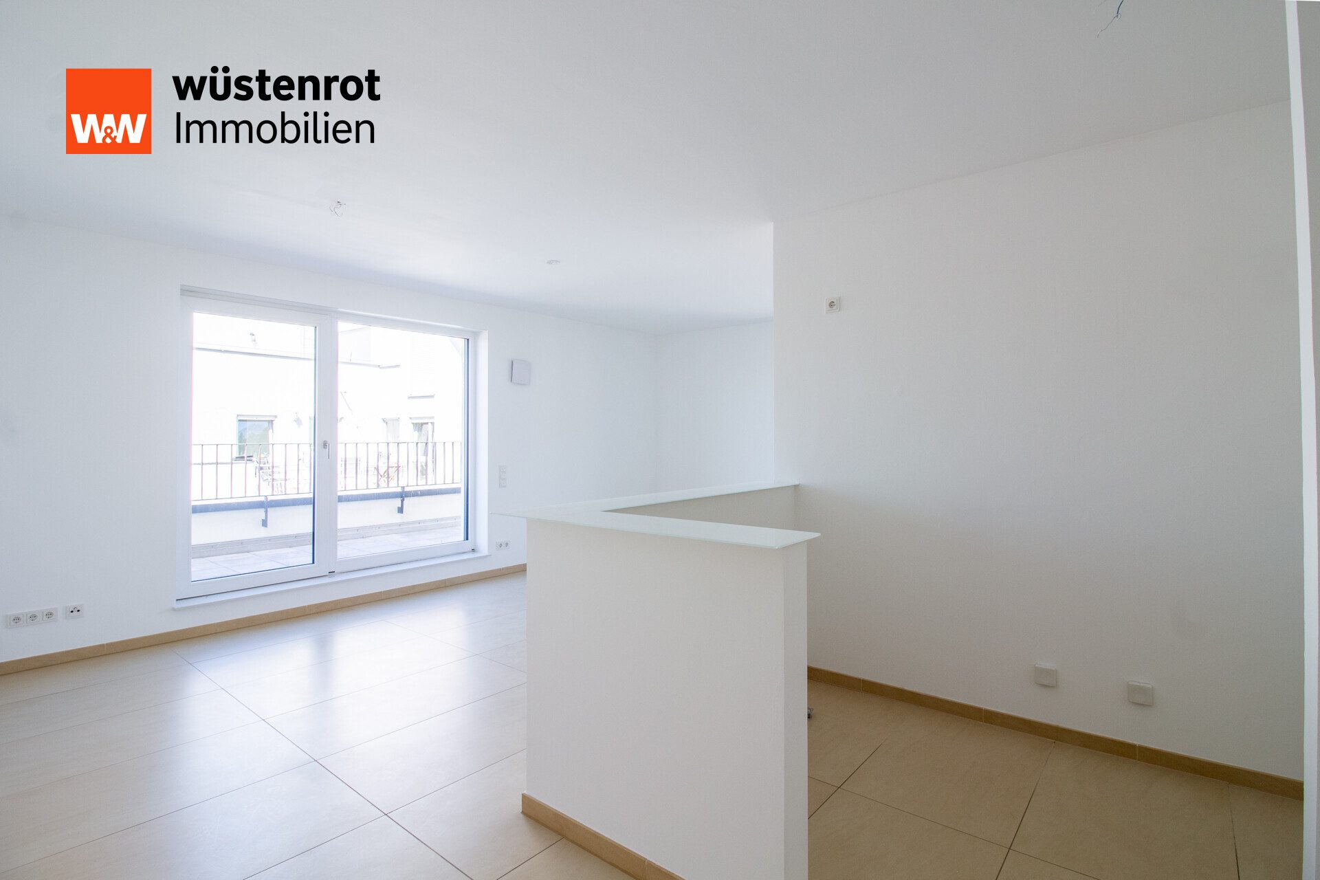 Immobilienangebot - Heppenheim (Bergstraße) - Alle - Moderne 2-Zimmer-Wohnung mit XXL-Dachterrasse in zentraler Lage von Heppenheim