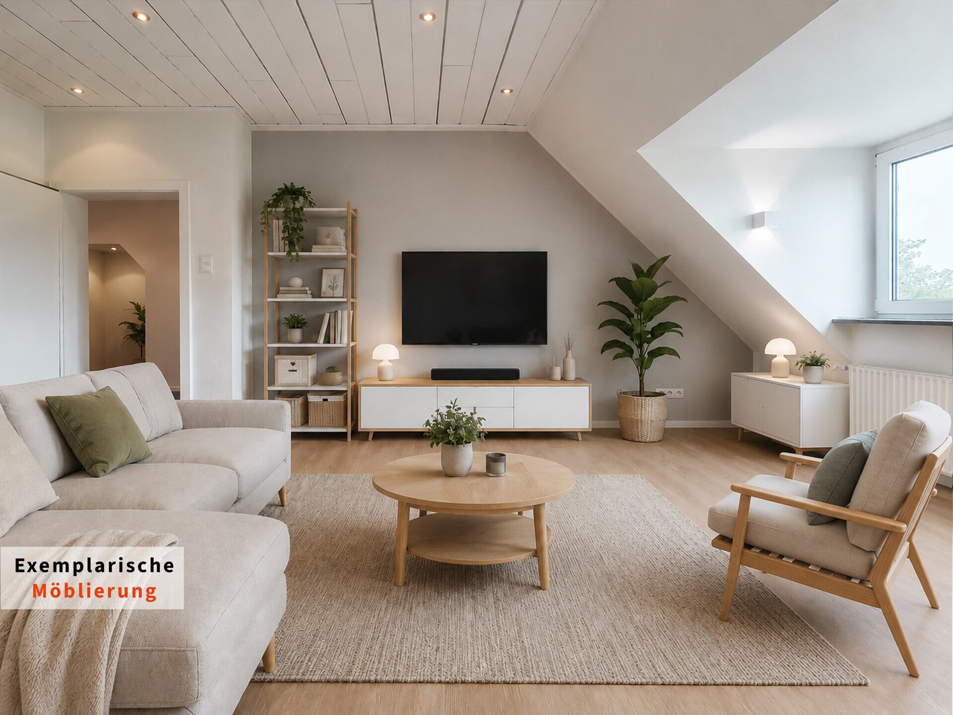 Immobilienangebot - Mönchengladbach - Alle - Attraktive 3-Zimmer-Dachgeschosswohnung mit heller Wohnatmosphäre | Eigennutzer oder Kapitalanleger