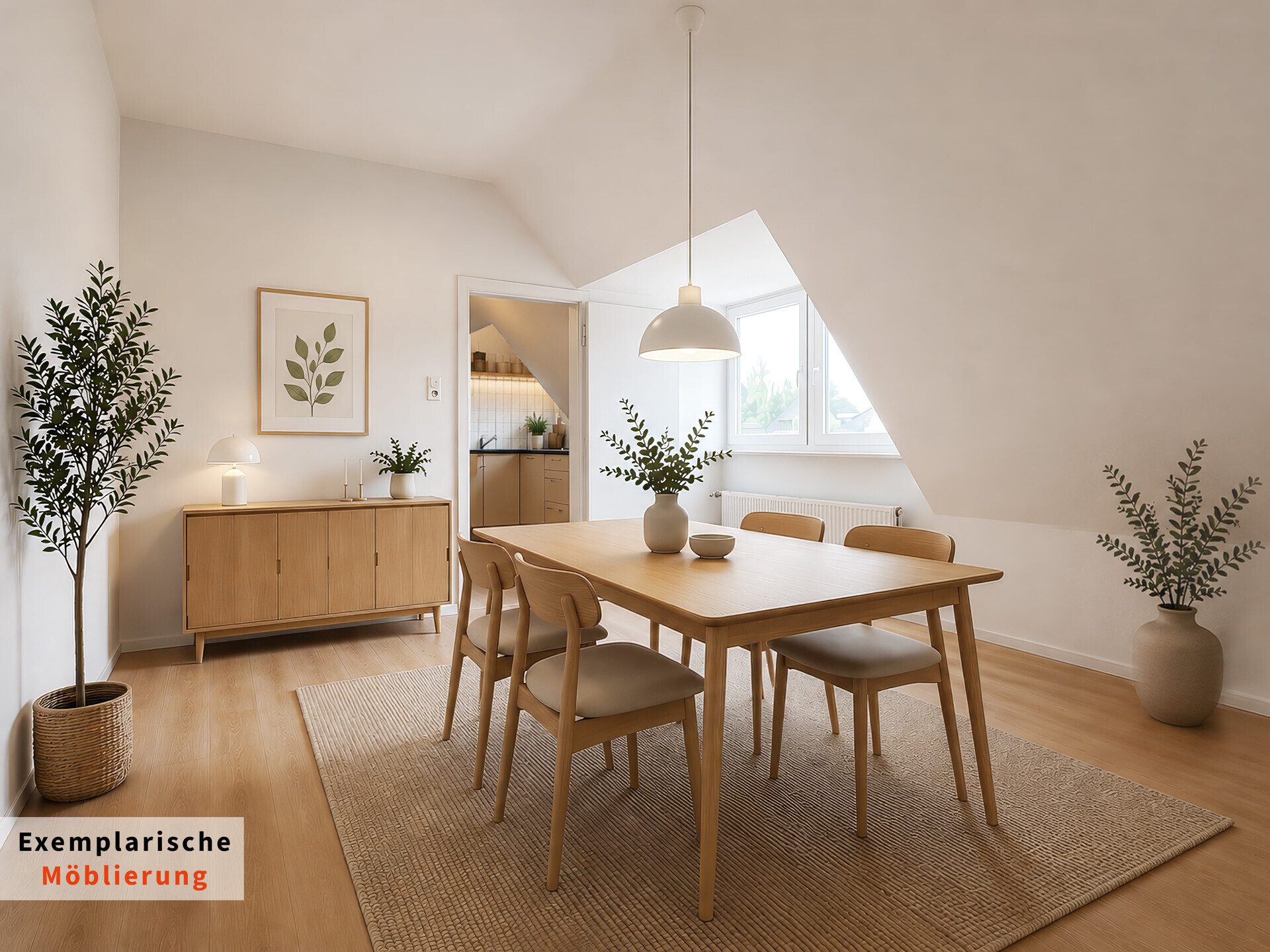 Immobilienangebot - Mönchengladbach - Alle - Attraktive 3-Zimmer-Dachgeschosswohnung mit heller Wohnatmosphäre | Eigennutzer oder Kapitalanleger
