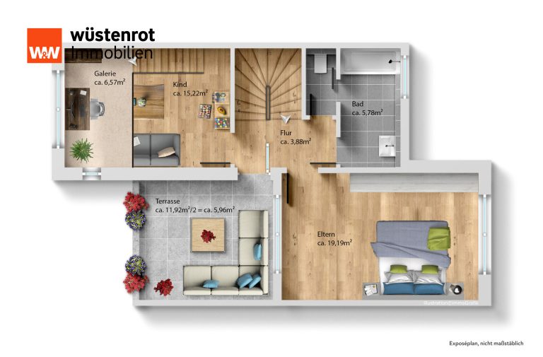 Immobilienangebot - Geislingen an der Steige - Alle - Modernes, bezahlbares Reiheneinfamilienhaus, für eine junge Familie!