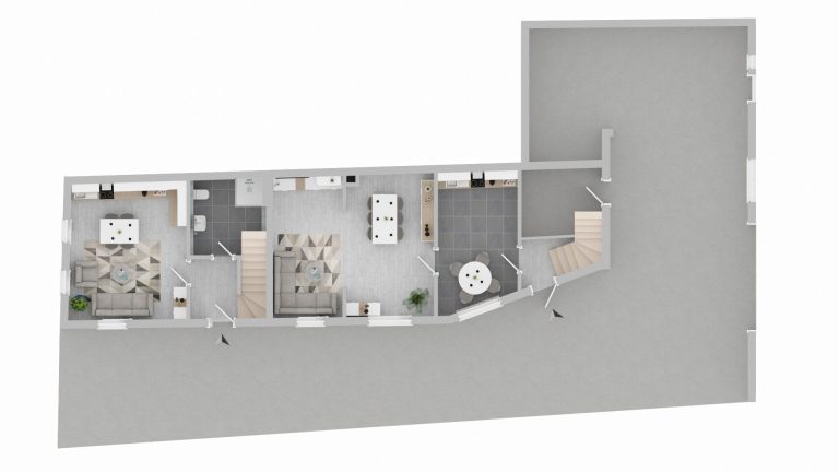 Immobilienangebot - Zeiskam - Alle - Zwei hochwertig kernsanierte DHH mit Wärmepumpe und Photovoltaik, großer Scheune + Garten in Zeiskam