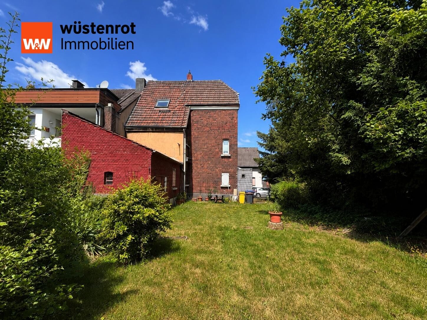 Immobilienangebot - Bottrop - Alle - Gemeinsam wohnen - individuell leben - ein Garten - ein Zuhause: 2FH in Bottrop-Eigen