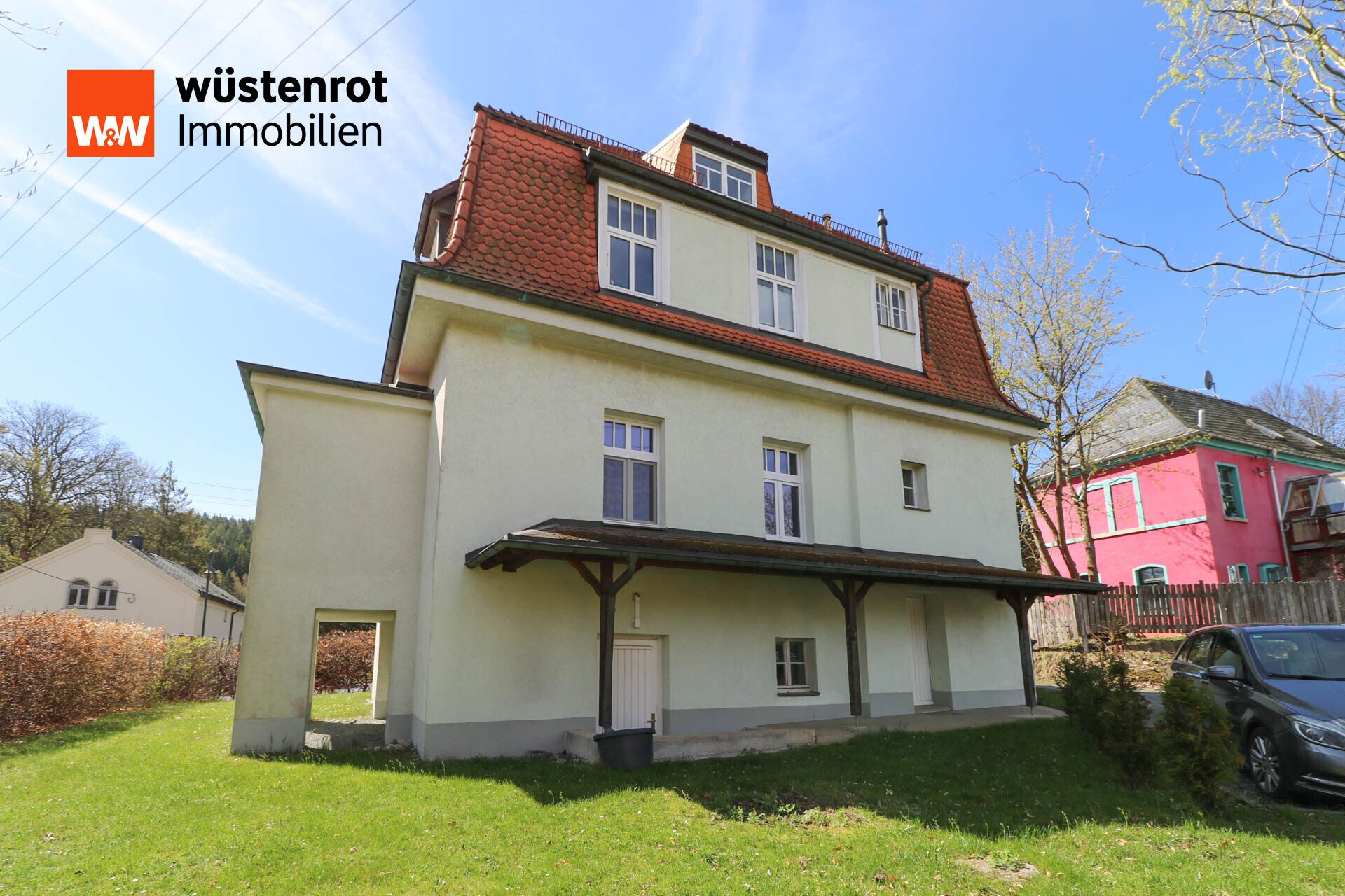 Immobilienangebot - Bad Elster - Alle - Leben über den Dächern von Bad Elster - helle, freundliche 2-Zimmer-Dachgeschosswohung