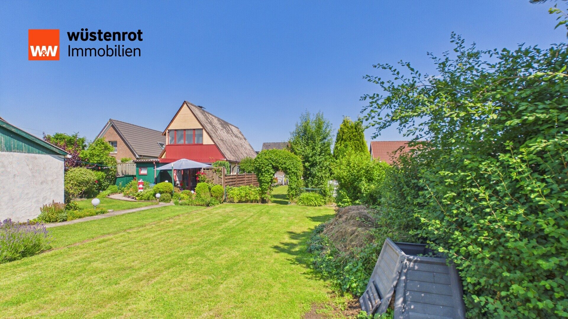 Immobilienangebot - Glückstadt - Alle - Lüttes Hus: Ruhige Lage & schöner Garten