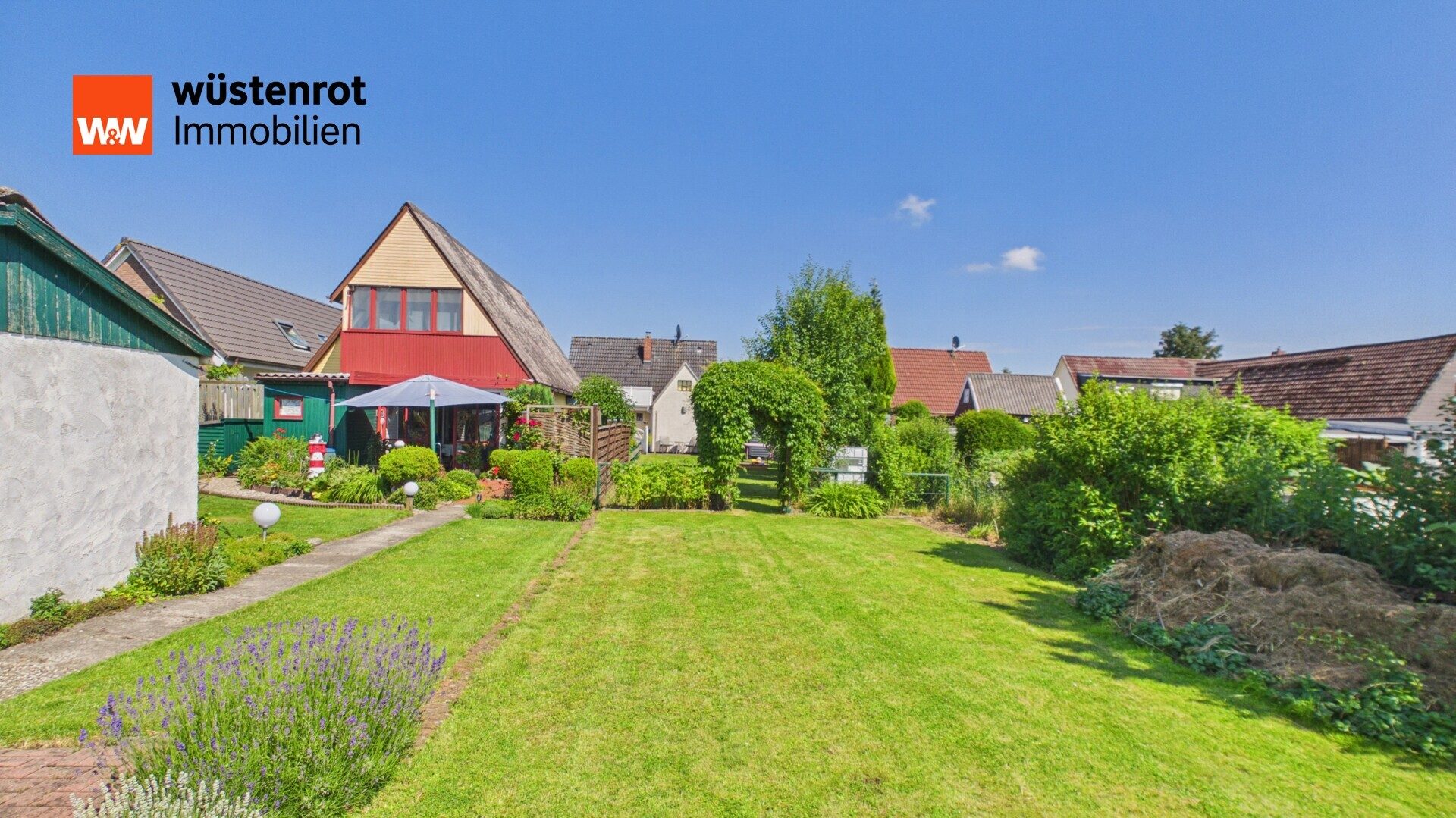 Immobilienangebot - Glückstadt - Alle - Lüttes Hus: Ruhige Lage & schöner Garten