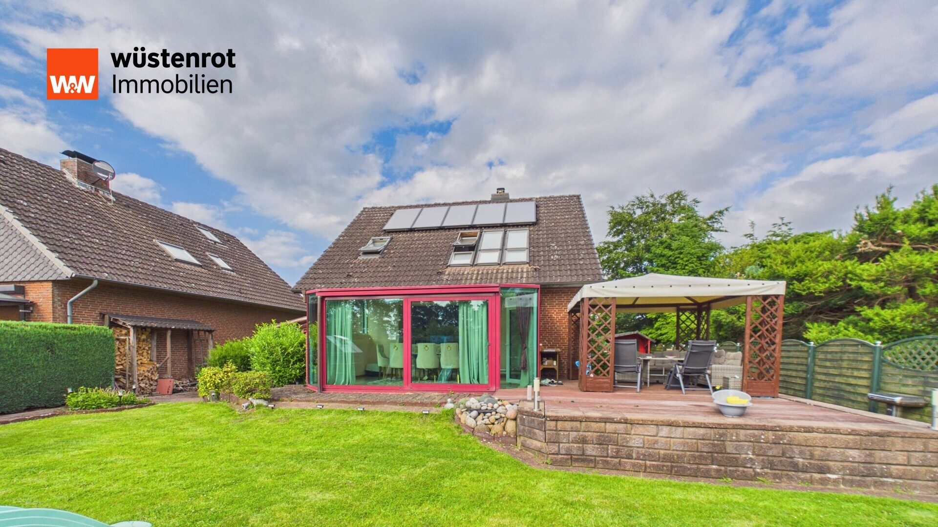 Immobilienangebot - Norderstedt - Alle - Familienzuhause mit sonnigem Garten