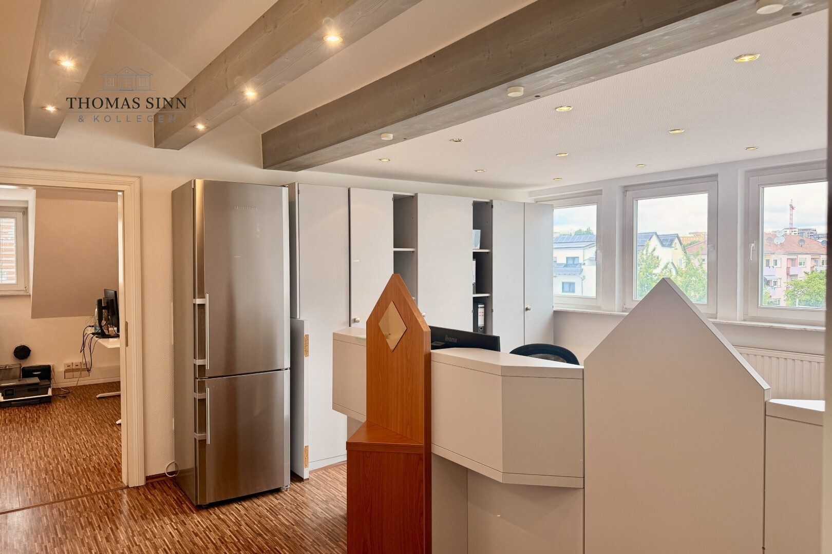 Immobilienangebot - Heilbronn / Böckingen - Alle - GEWERBE m² - Repräsentative Büroeinheit im Dachgeschoss – ideal für Selbstständige - Büro - Kanzlei