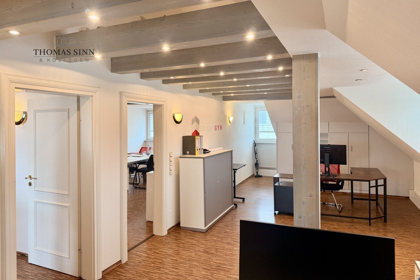 Immobilienangebot - Heilbronn / Böckingen - Alle - GEWERBE m² - Repräsentative Büroeinheit im Dachgeschoss – ideal für Selbstständige - Büro - Kanzlei