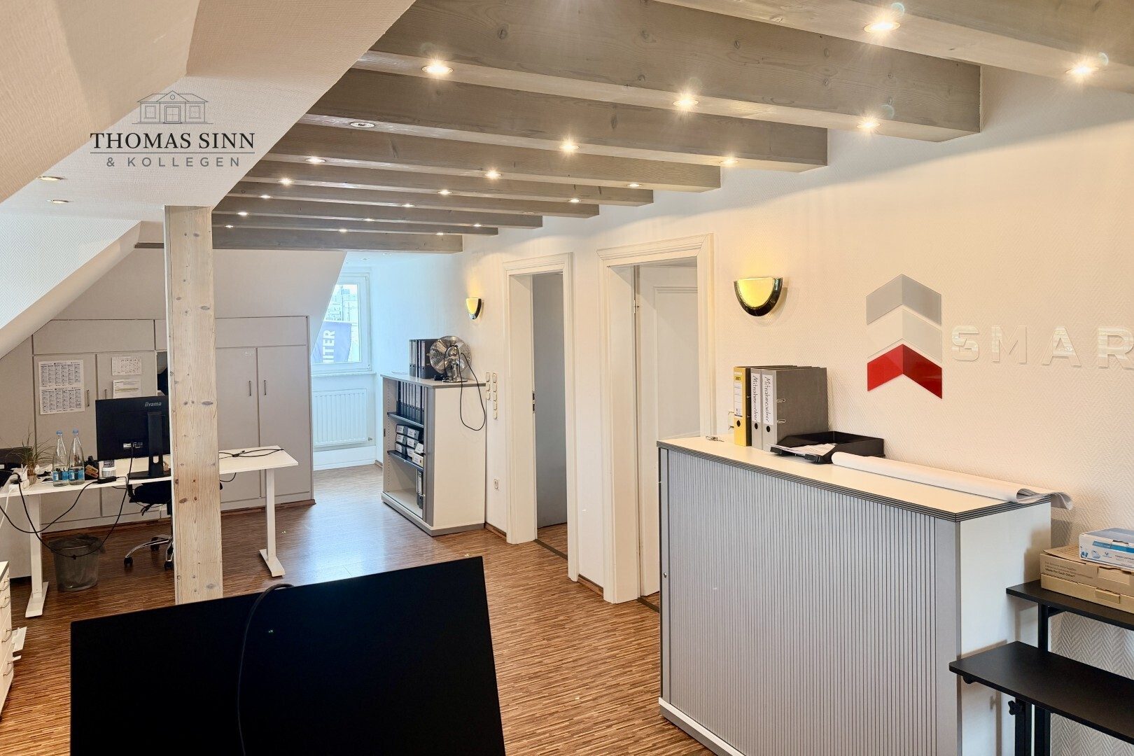 Immobilienangebot - Heilbronn / Böckingen - Alle - GEWERBE m² - Repräsentative Büroeinheit im Dachgeschoss – ideal für Selbstständige - Büro - Kanzlei