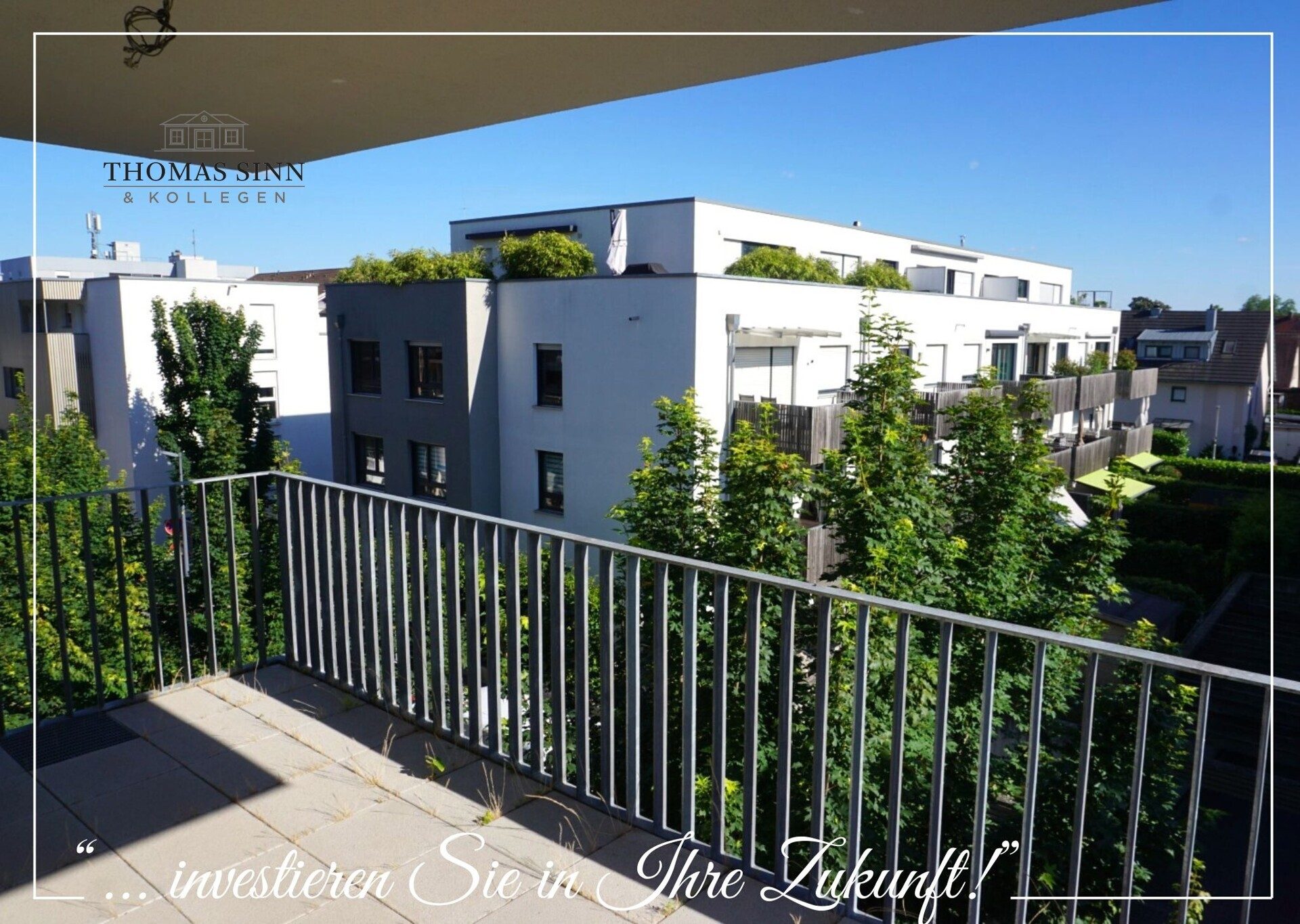 Immobilienangebot - Heilbronn - Alle - Moderne und lichtdurchflutete 3-Zimmer-Wohnung mit Sonnenbalkon und Tiefgaragenstellplatz