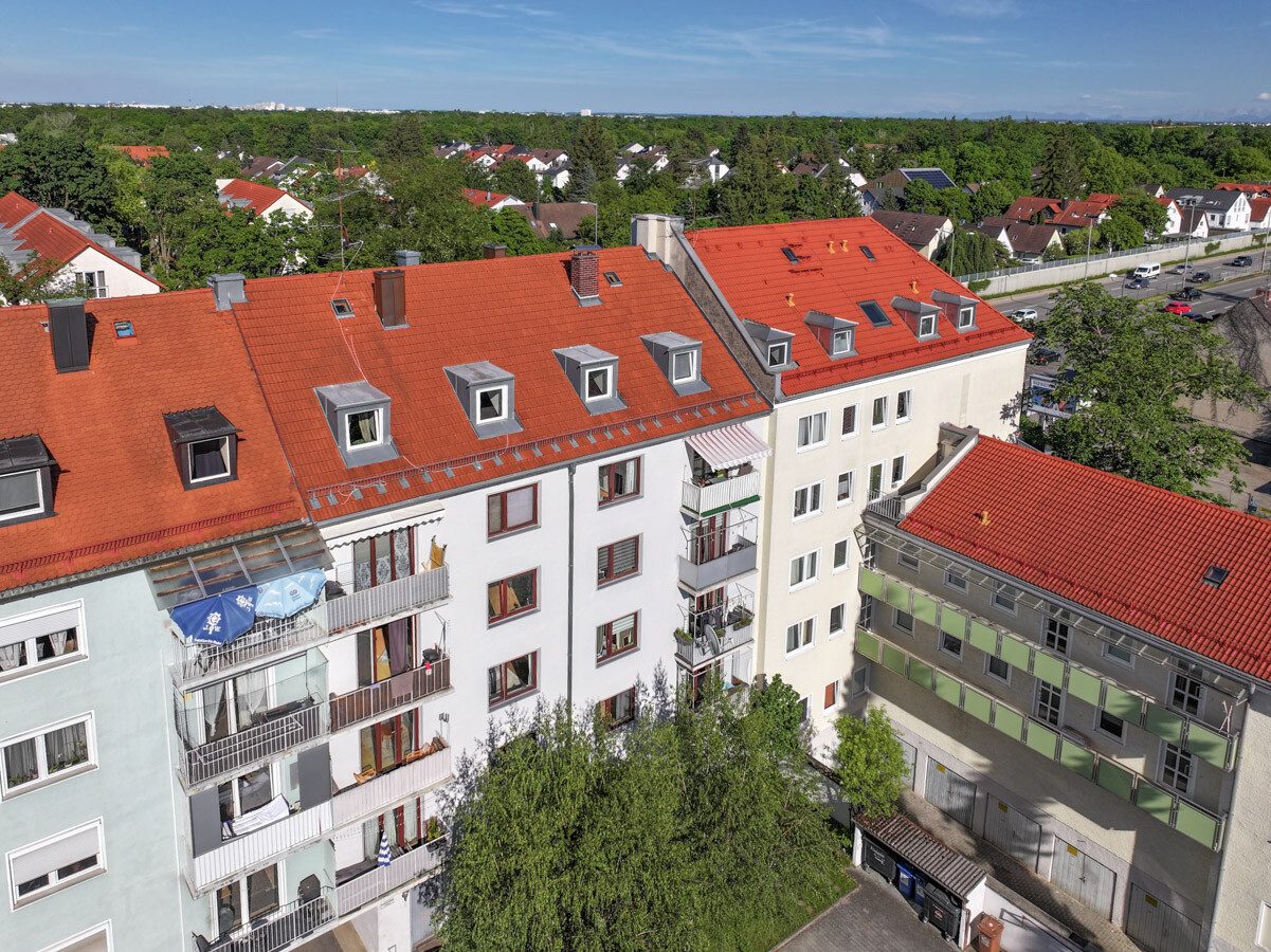Balkone und Fassade