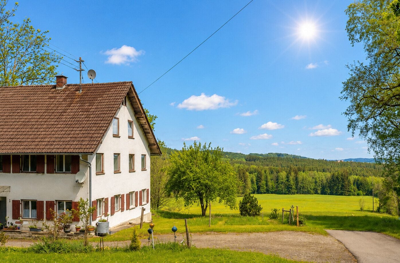 Immobilienangebot - Böhen - Alle - Ein Refugium für Individualisten - komplette Alleinlage - mit Feld, Wald & eigener Wasserquelle