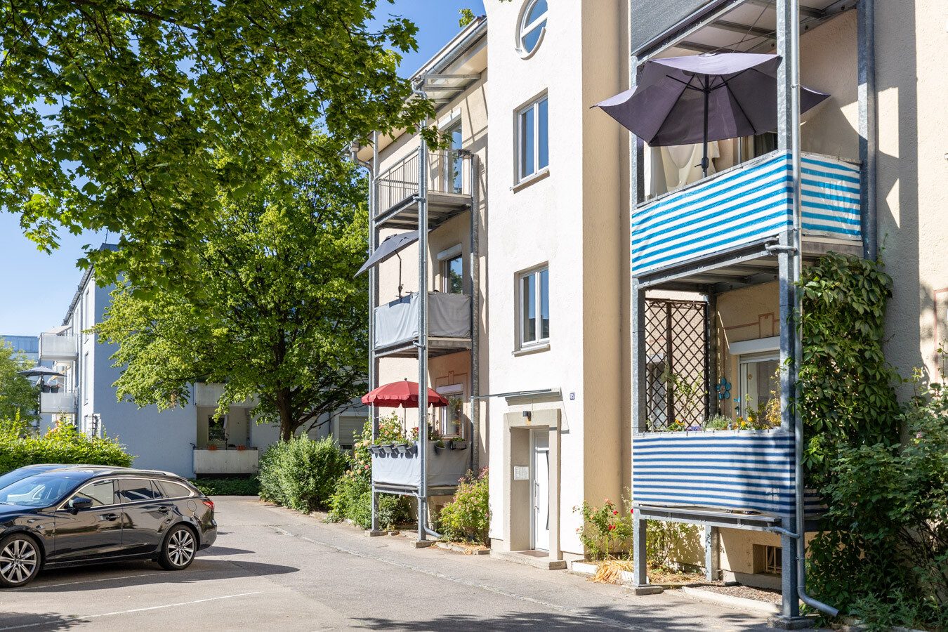 Immobilienangebot - Augsburg - Alle - Gut geschnittene 2 ZKB mit Balkon in zentraler Lage mit Wohlfühlcharakter