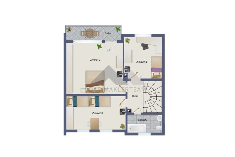 Immobilienangebot - Kaufbeuren - Alle - Viel Platz drinnen und draußen – gepflegte Doppelhaushälfte für Familien