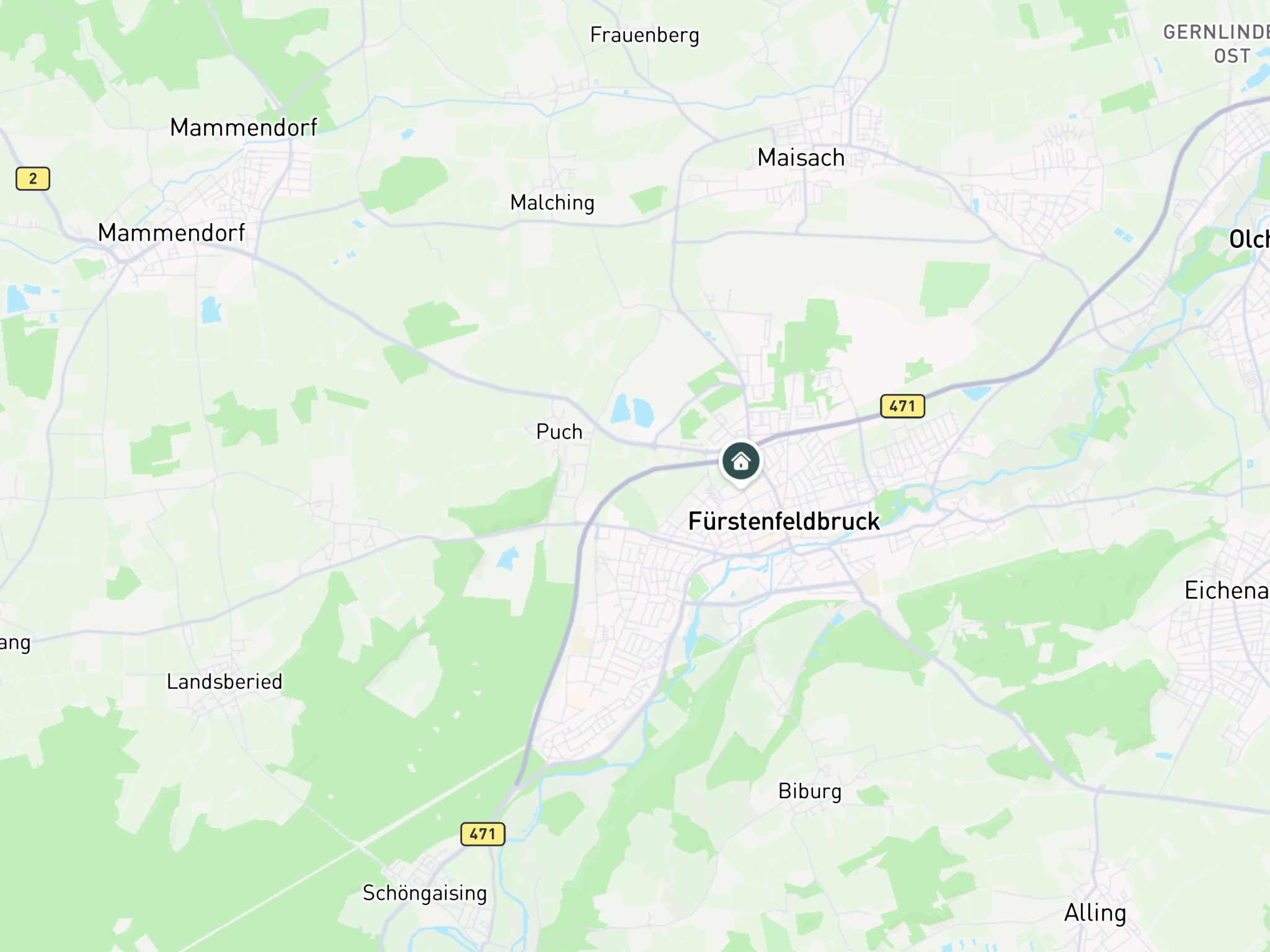 Immobilienangebot - Fürstenfeldbruck - Alle - Sonne, Ruhe, Zuhause - Eine stilvolle Penthaus-Wohnung mit extragroßer Süd-Dachterrasse