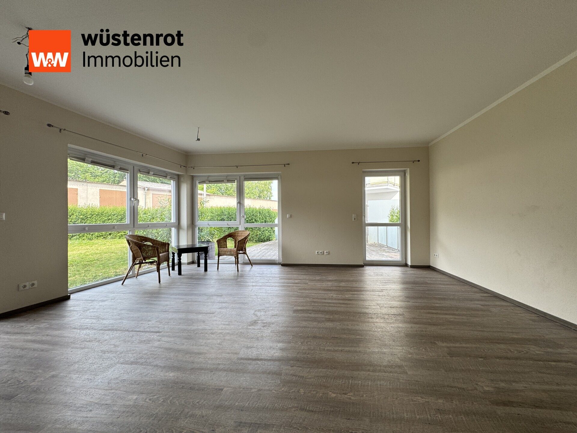 Immobilienangebot - Stralsund / Andershof - Alle - Altersgerechter Wohnkomfort mit zwei Terrassen und eigenem Garten in Andershof