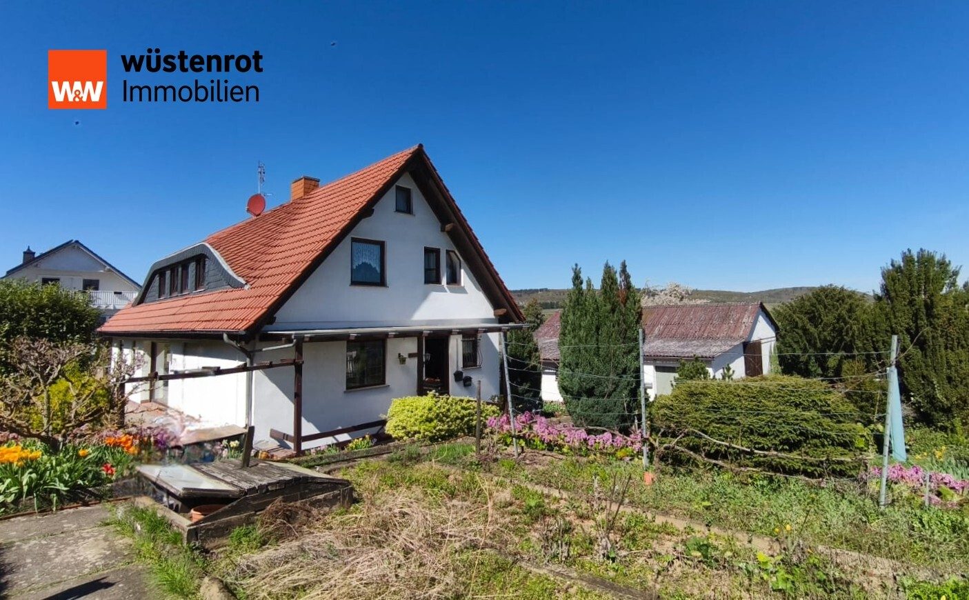 Immobilienangebot - Dorsheim - Alle - #Wunderschönes Zweifamilienhaus mit grosser überdachter Terrasse, grossem Keller und fein angelegtem Garten