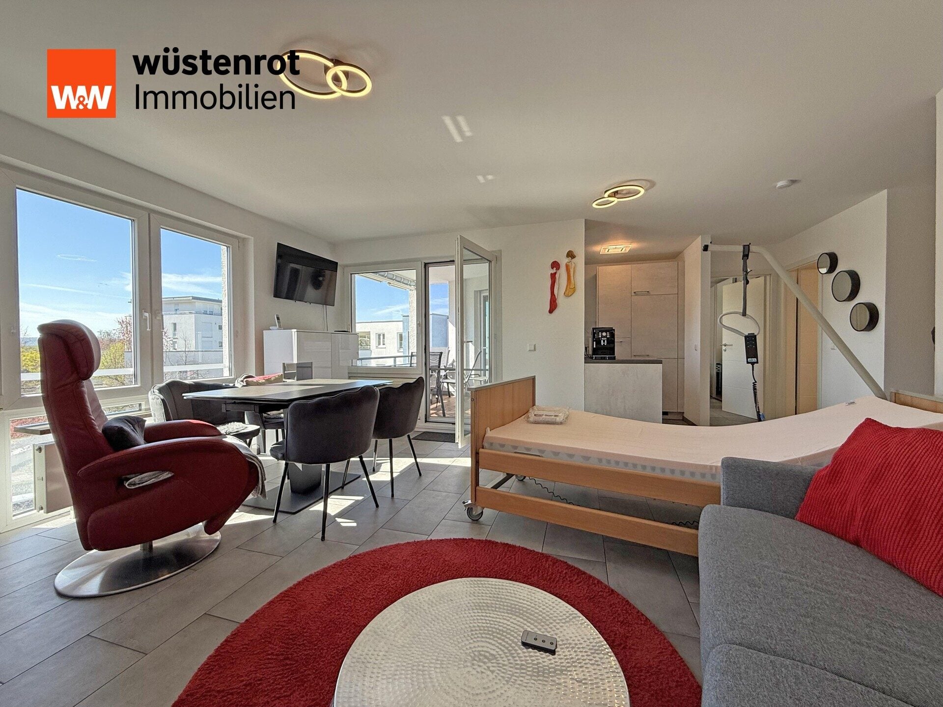 Immobilienangebot - Hemmingen - Alle - Modernisierte 2-Zi.-Whg. mit Südbalkon, Aufzug & TG-Box – ideal für Eigennutzer und Kapitalanleger!