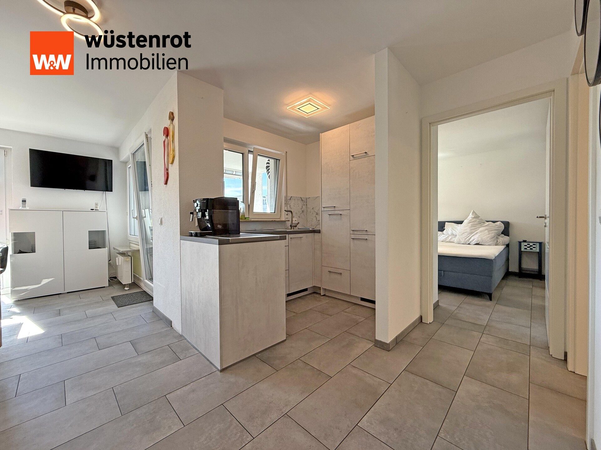 Immobilienangebot - Hemmingen - Alle - Modernisierte 2-Zi.-Whg. mit Südbalkon, Aufzug & TG-Box – ideal für Eigennutzer und Kapitalanleger!