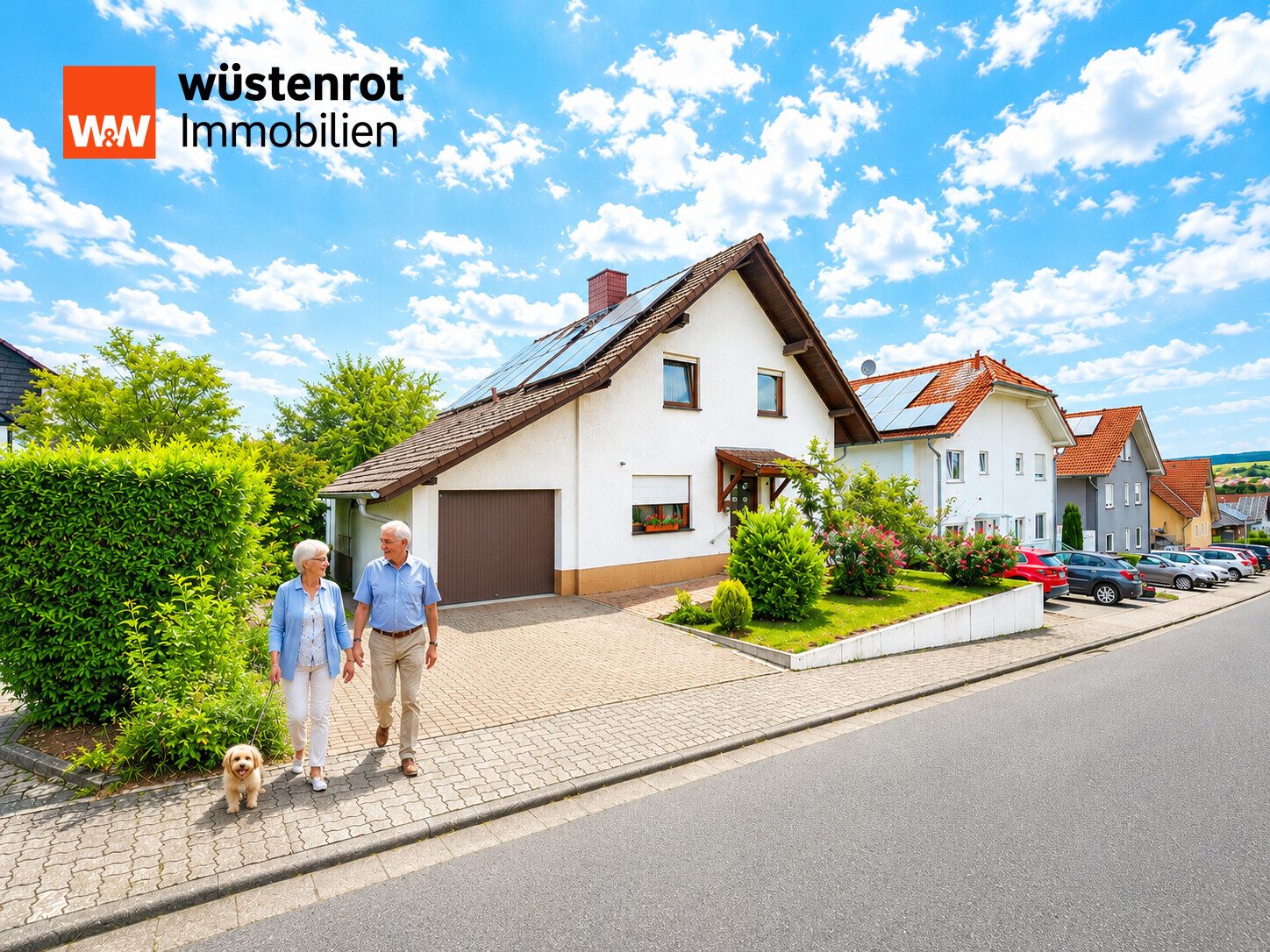 Immobilienangebot - Büdingen / Orleshausen - Alle - Volltreffer! 1-FH mit Nähe zu Feld, Stadt und Edeka! Solar, Kamin, 2 Bäder, ELW, Garage und Garten!