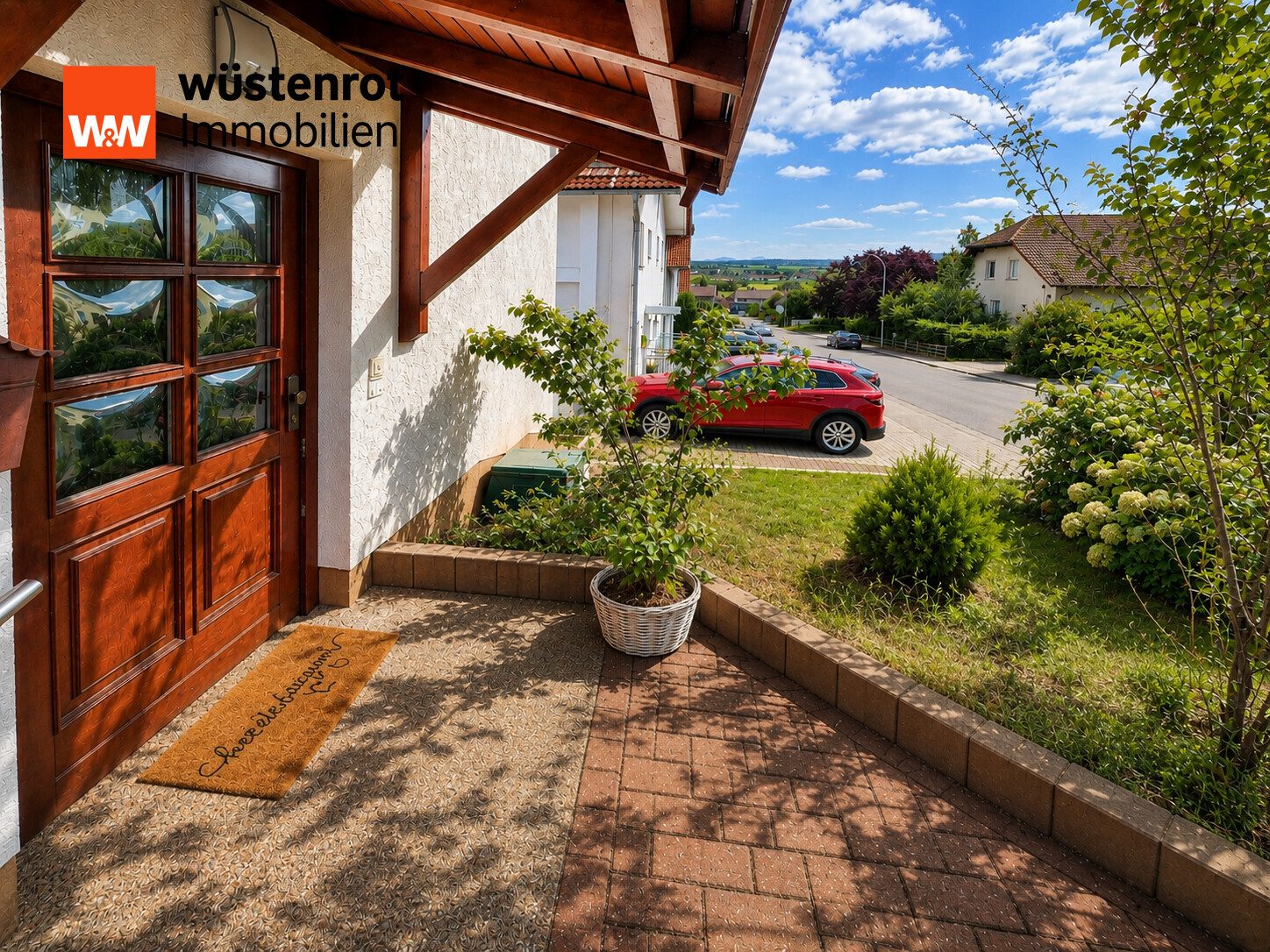 Immobilienangebot - Büdingen / Orleshausen - Alle - Volltreffer! 1-FH mit Nähe zu Feld, Stadt und Edeka! Solar, Kamin, 2 Bäder, ELW, Garage und Garten!
